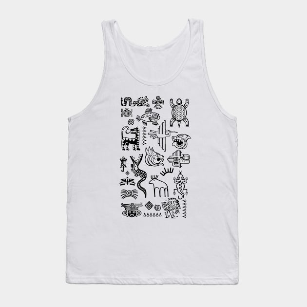 native american symbols Tank Top by Lamink